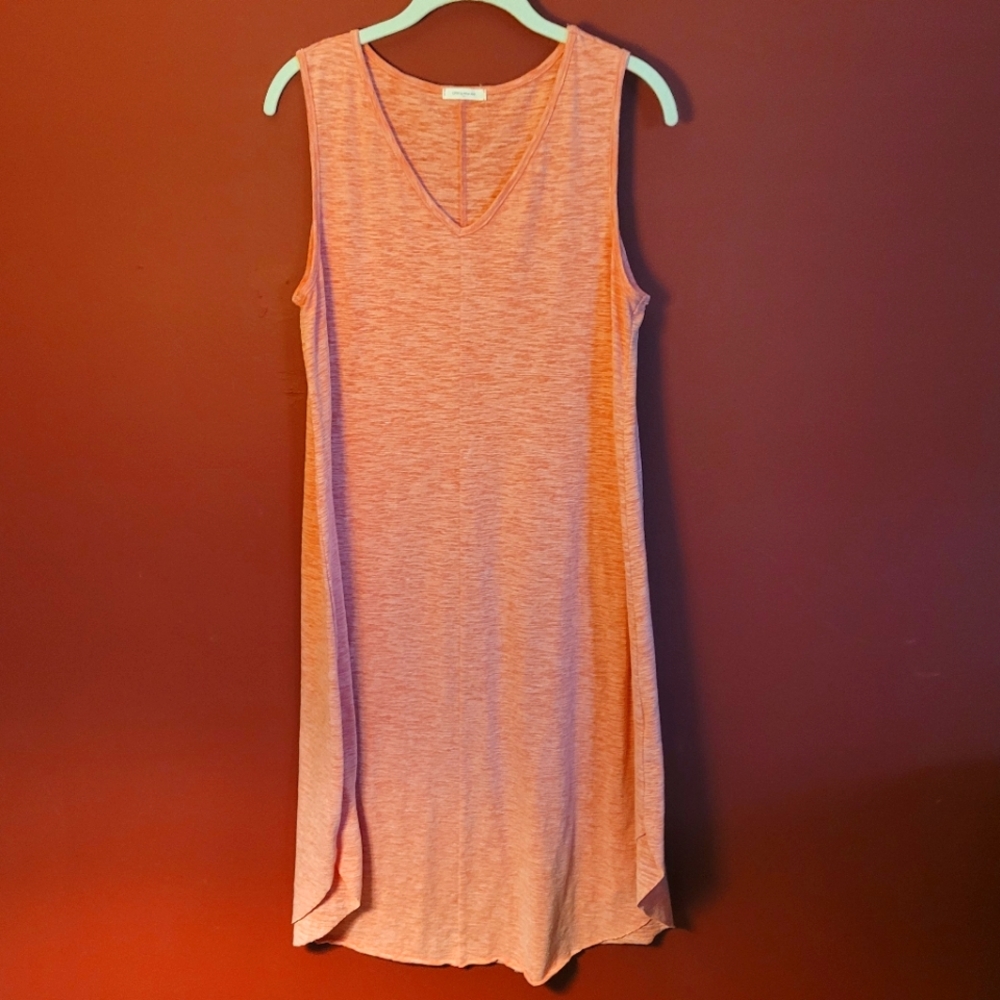 12PM by Mon Ami peach tank top dress size Medium